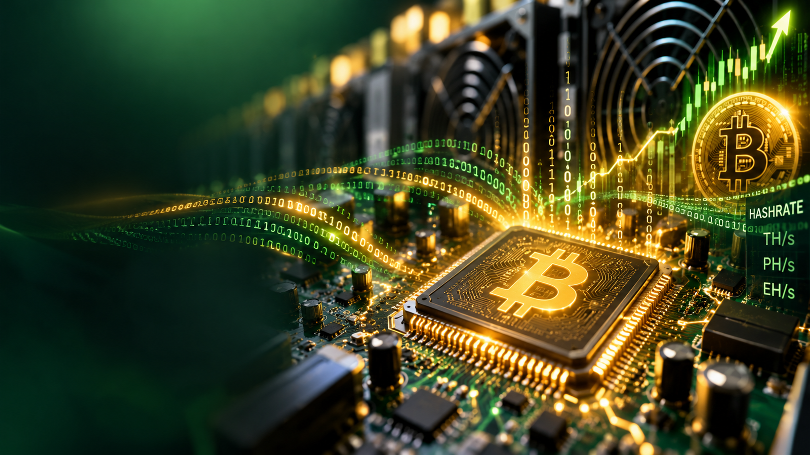 Hashrate คืออะไร? ทำความเข้าใจหัวใจของกำไรจากการขุด Bitcoin